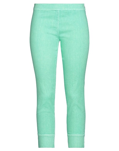 120% LINO Pantalone Verde 60% Lino, 38% Cotone, 2% Elastan