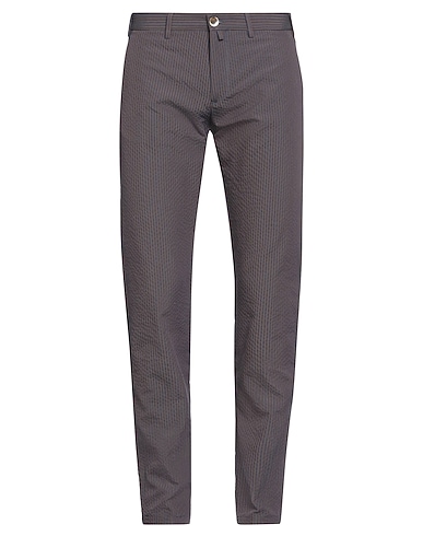 ADDICTION Casual trouser Brown 38% Cotton, 33% Polyester, 29% Polyamide