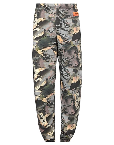 HERON PRESTON Casual trouser Charcoal 100% Cotton