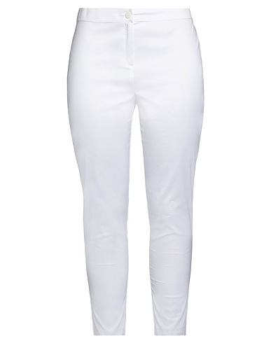MARINA RINALDI Hosen Weiß 63% Baumwolle, 37% Polyester