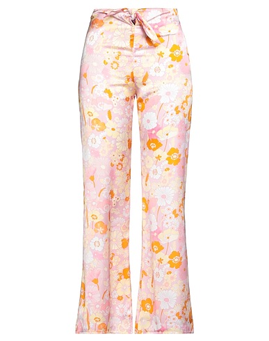 MAJE Casual trouser Pink 100% Polyester