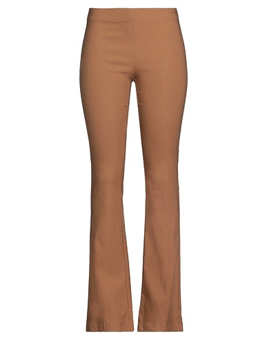 OPTIONS Pantalone Marrone 78% Viscosa, 19% Poliammide, 3% Elastan