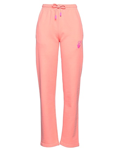 OFF-WHITE™ Casual trouser Salmon pink 100% Cotton, Organic cotton, Recycled cotton