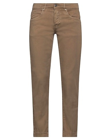 GAZZARRINI 5-pocket Khaki 98% Cotton, 2% Elastane