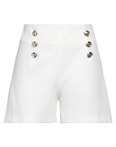 FLY GIRL Shorts & Bermuda White Elastane, Polyester