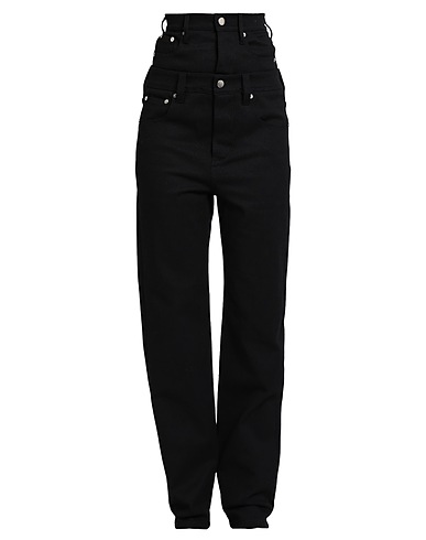 A·C·9 Pantalone Nero 98% Cotone, 2% Elastan