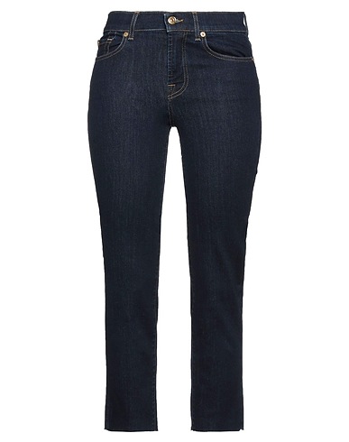 7 FOR ALL MANKIND Denim trousers Blue 98% Cotton, 2% Polyurethane