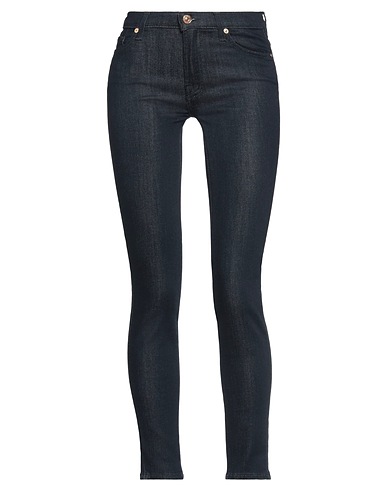 7 FOR ALL MANKIND Pantaloni jeans Blu 43% Viscosa, 33% Cotone, 17% Lyocell, 5% Poliestere, 2% Elastan