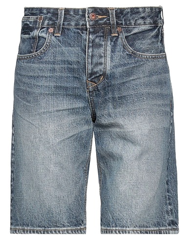 SUPERDRY Denim shorts Blue 100% Cotton