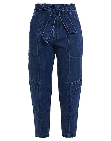 J BRAND Denim trousers Blue 74% Cotton, 26% Lyocell