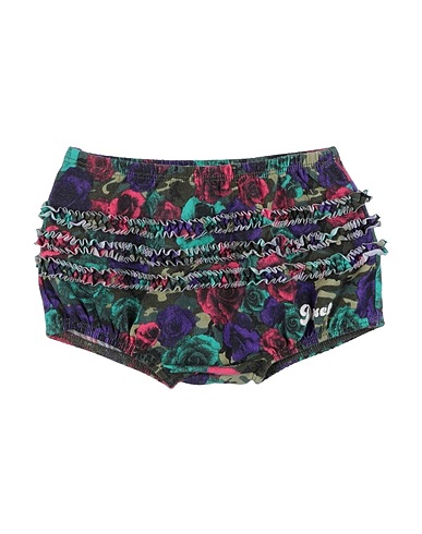 DIESEL Shorts & Bermuda Dark green 95% Cotton, 5% Elastane