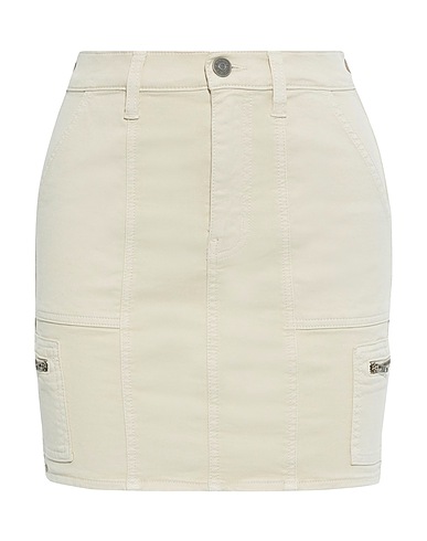 JOIE Mini skirt Ivory 57% Cotton, 39% Lyocell, 4% Elastane