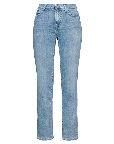 7 FOR ALL MANKIND Denim pants Blue 97% Cotton, 3% Elastane