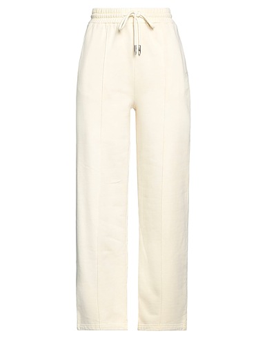 FENG CHEN WANG Casual trouser Ivory 100% Cotton