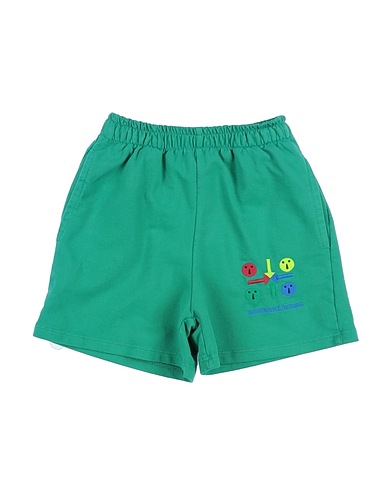 WEEKEND HOUSE KIDS Shorts & Bermuda Green 96% Organic cotton, 4% Elastane