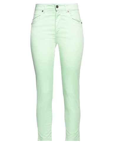 DAIRESY Pantalone Verde chiaro 97% Cotone, 3% Elastan