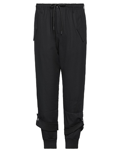 GAëLLE Paris Casual pants Black 45% Cotton, 25% Polyester, 15% Viscose, 13% Acrylic, 2% Elastane