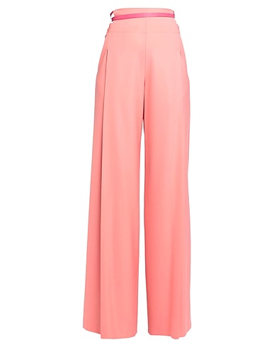 OFF-WHITE™ Casual trouser Salmon pink 53% Polyester, 43% Virgin Wool, 4% Elastane, Soft Leather