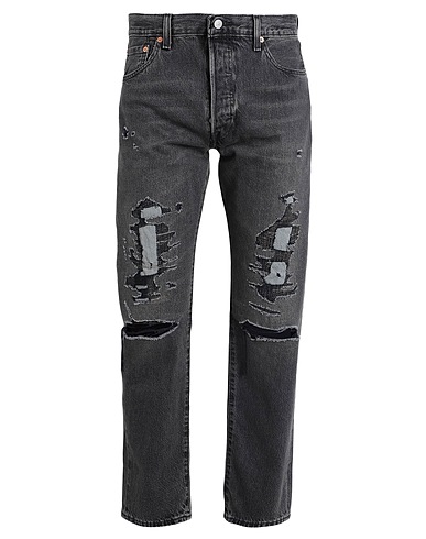 LEVI'S Denim trousers 501® 54 Black 100% Cotton