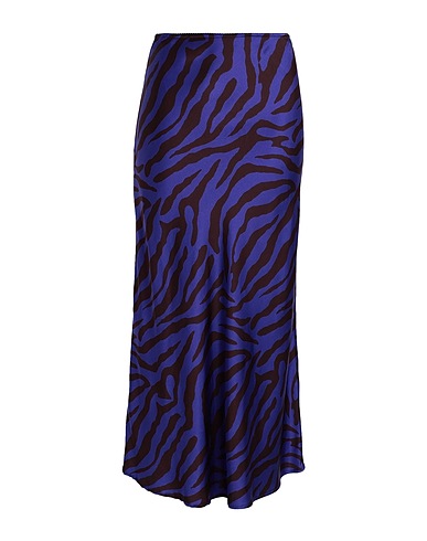 THE ANDAMANE Long skirt Purple 97% Viscose, 3% Elastane