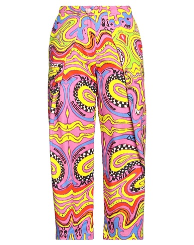 WHITE* Denim pants Pink 100% Cotton