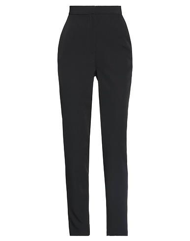 ACTUALEE Casual trouser Black 88% Polyester, 12% Elastane