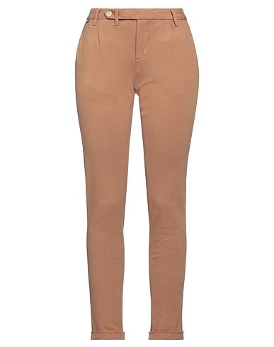 AT.P.CO Casual pants Camel 97% Cotton, 3% Elastane
