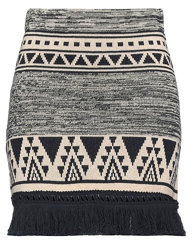 PINKO Mini-jupe Bleu nuit 50% Coton, 50% Acrylique