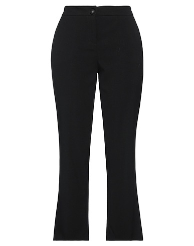 DIANE KRÜGER Casual pants Black 68% Polyester, 28% Viscose, 4% Elastane