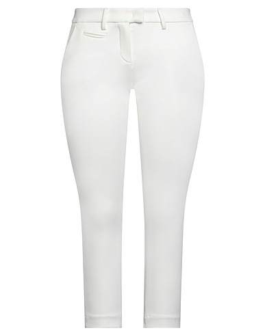 MASON'S Casual trouser White 85% Polyamide, 15% Elastane