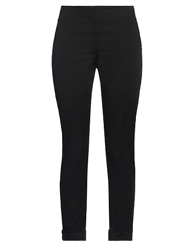 HACHE Pantalone Nero 97% Cotone, 3% Elastan