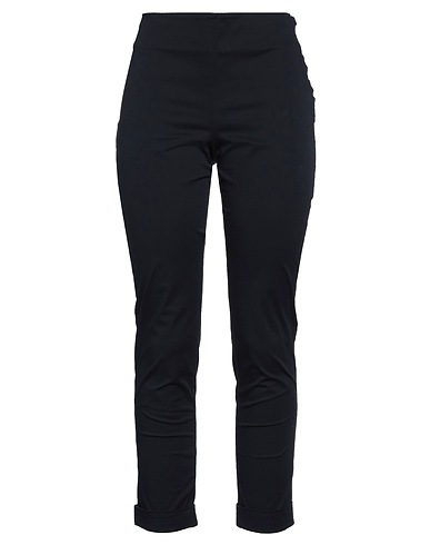 HACHE Casual pants Navy 97% Cotton, 3% Elastane
