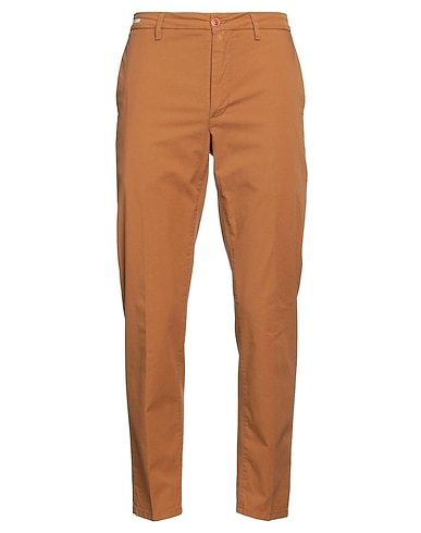 TELERIA ZED Casual trouser Camel 97% Cotton, 3% Elastane