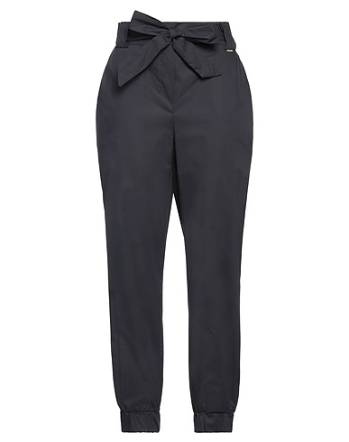 MDM MADEMOISELLE DU MONDE Casual trouser Black 100% Cotton