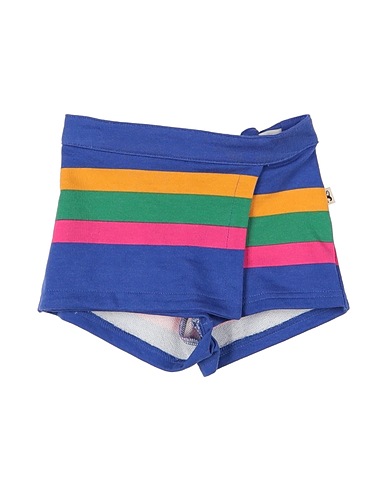 MINI RODINI Shorts & Bermuda Blue 100% Organic cotton