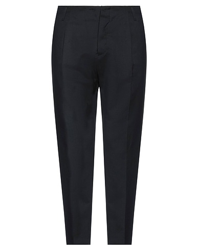 BE ABLE Casual trouser Black 54% Virgin Wool, 46% Linen