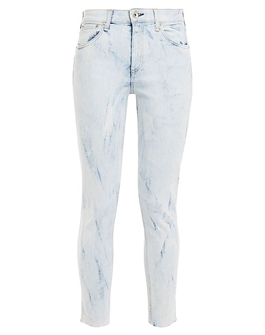 RAG & BONE Denim trousers Blue 98% Cotton, 2% Polyurethane