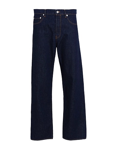 KENZO Denim trousers Blue 100% Cotton