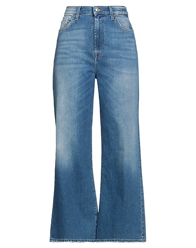 7 FOR ALL MANKIND Denim pants Blue 92% Cotton, 8% Elastomultiester
