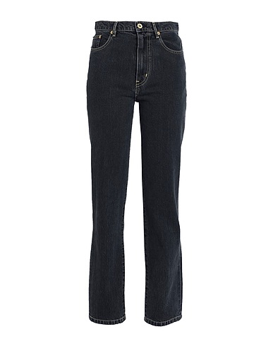 KENZO BOTTOMWEAR Black 99% Cotton, 1% Elastane