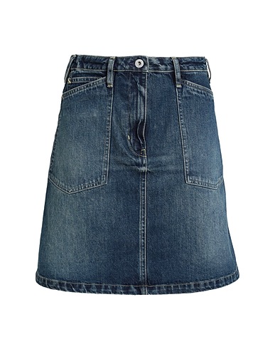 KENZO Denim skirt Blue 100% Cotton