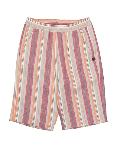 BERWICH Shorts & Bermuda Orange 45% Linen, 35% Cotton, 20% Polyester