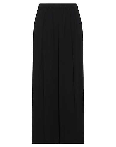 8PM Casual pants Black 69% Acetate, 31% Silk