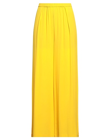 8PM Pantalone Giallo 69% Acetato, 31% Seta