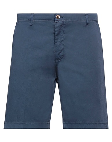 PANTS INC. INCLUDED Shorts & Bermuda Slate blue 97% Cotton, 3% Elastane