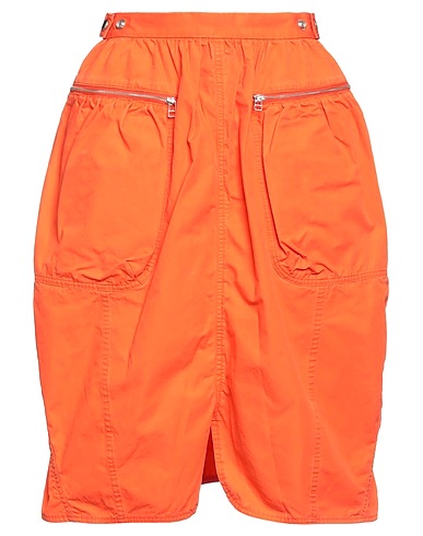 AMBUSH Midi skirt Orange 100% Cotton