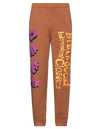 BRAIN DEAD Casual trouser Brown 100% Cotton