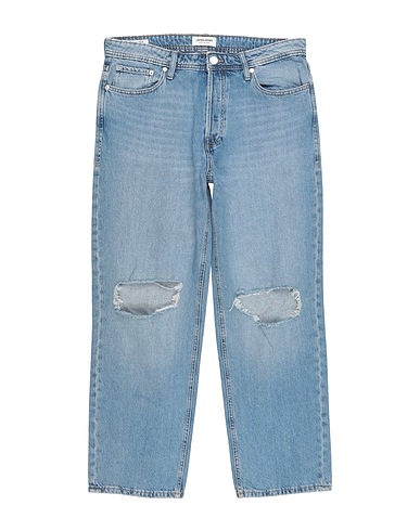 JACK & JONES Denim pants Blue 100% Cotton