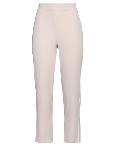 THINK BE Casual trouser Beige 96% Polyester, 4% Elastane