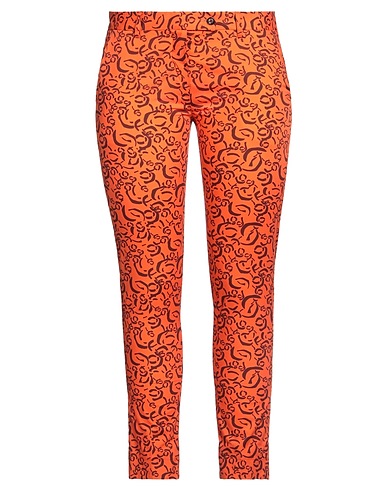 MÊME by GIAB'S Casual trouser Orange 98% Cotton, 2% Elastane